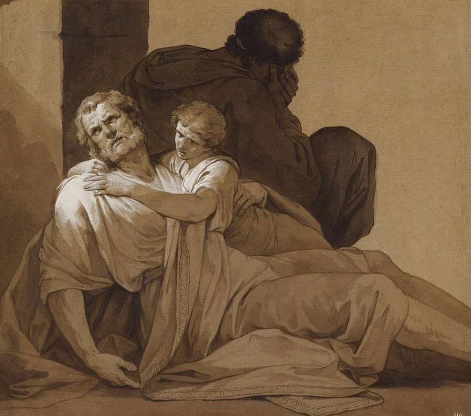 Studio per la morte di Socrate